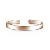 14K Gold Personalized Engravable Bangle -Large