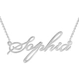 9K/14K Gold Personalized Adjustable 16”-20” Name Necklace