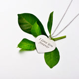 Forever Love-925 Sterling Silver Personalized Engraved Heart Photo Necklace Adjustable 16"-20