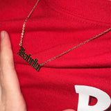 Personalized Harry Styles Name Necklace