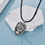 St Michael Guardian Angel Pendant Necklace 925 Sterling Silver